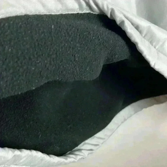 J Crew Sport Hooded Jacket Men's Sz Small Gray 1/4 Zip Pullover Fleece Lined - Picture 8 of 12